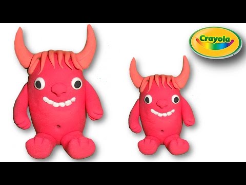 Making of Monster from Crayola Model Magic 