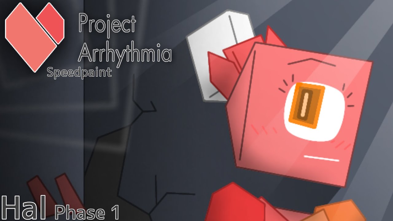 Hal - Phase 1 || Project Arrhythmia Speedpaint || Ibispaint - YouTube
