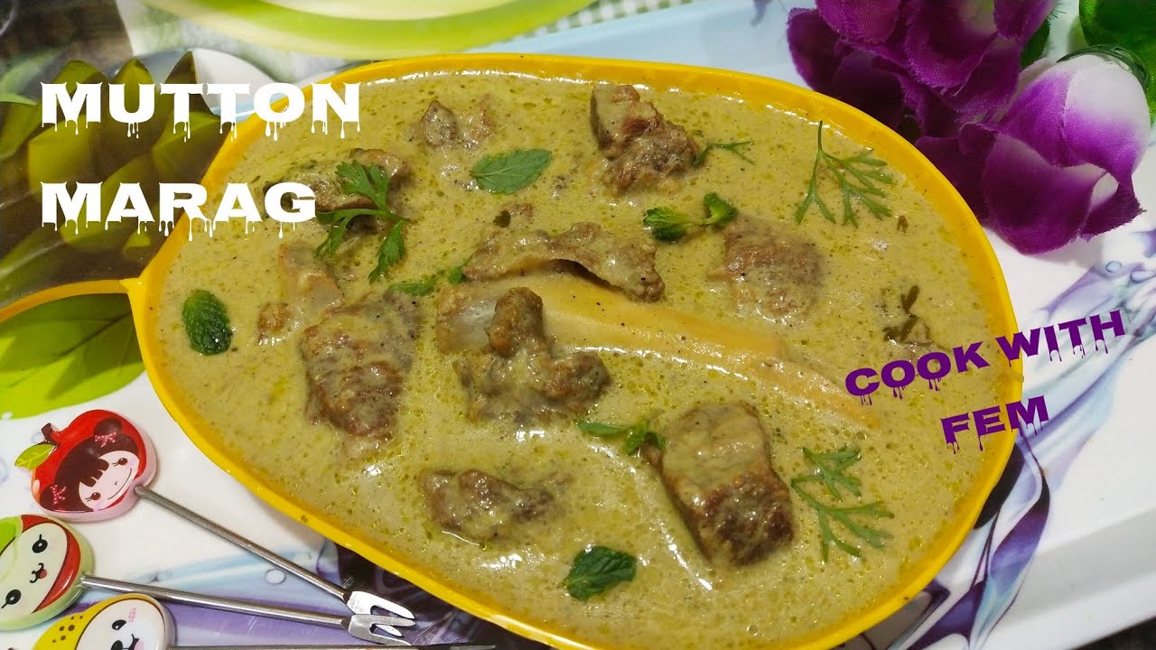 Hyderabadi Mutton Marag Recipe In Hindi/Urdu Shadiyon Wali Marag