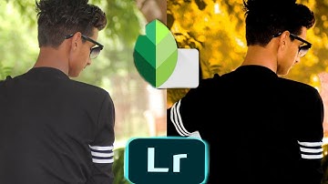 Lightroom & snapseed retouch edit ||How to colourful dslr photo tutorial 2019 edit master lokesh