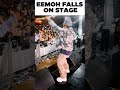 EEMOH FALLS ON STAGE