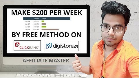Make $100 Per Week From Free Method On ClickBank Or Digistore24