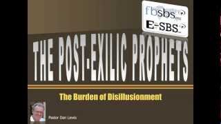 12 Post-Exilic Malachi Introduction