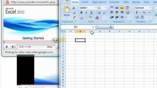 Excel 2007/2010 - Getting Started Net Worth