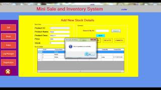 [ Hindi ] VB.NET Sale Inventory System Mini Project | Audit Stock Detail using Trigger | Part-4