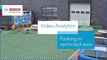 Bosch Security - Enforcing no-parking zones with Video Analytics