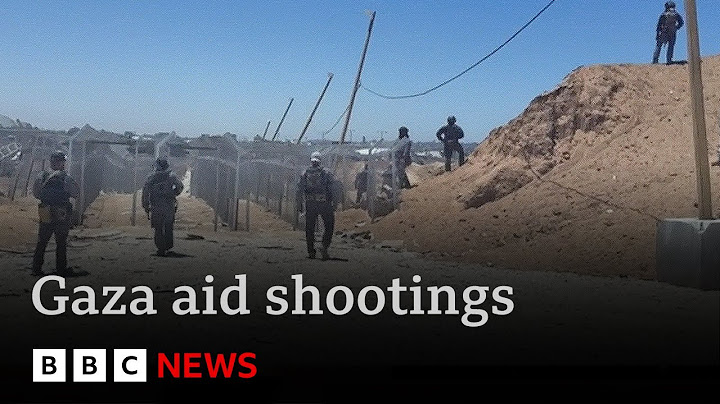 Guard at US-backed Gaza aid centres says colleagues fired on hungry Palestinian civilians | BBC News