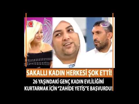 Sakallı Kadın Evliliğini Kurtarmak için Zahide Yetiş'e Başvurdu!