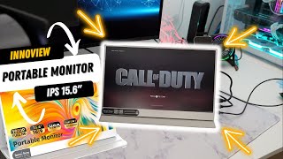 InnoView 15.6 Portable Monitor Review (2023 Latest) 1080P USB-C