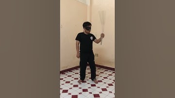 Học côn nhị khúc từ cơ bản tại nhà #shorts: Video 3. | Côn Võ Tự Vệ Online