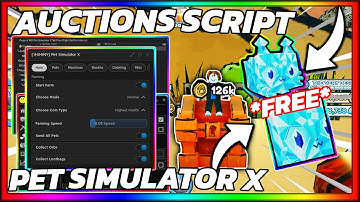 [Auctions] Roblox Pet Simulator X Script/Hack | Auto Farm | Auto Hatch and Auto Daycare! ☀️💅