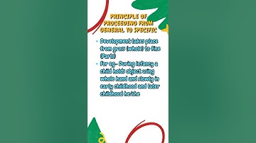 Principle of proceeding from general to specific #shorts #viral #ctet #uptet #dsssb #htet #uptet