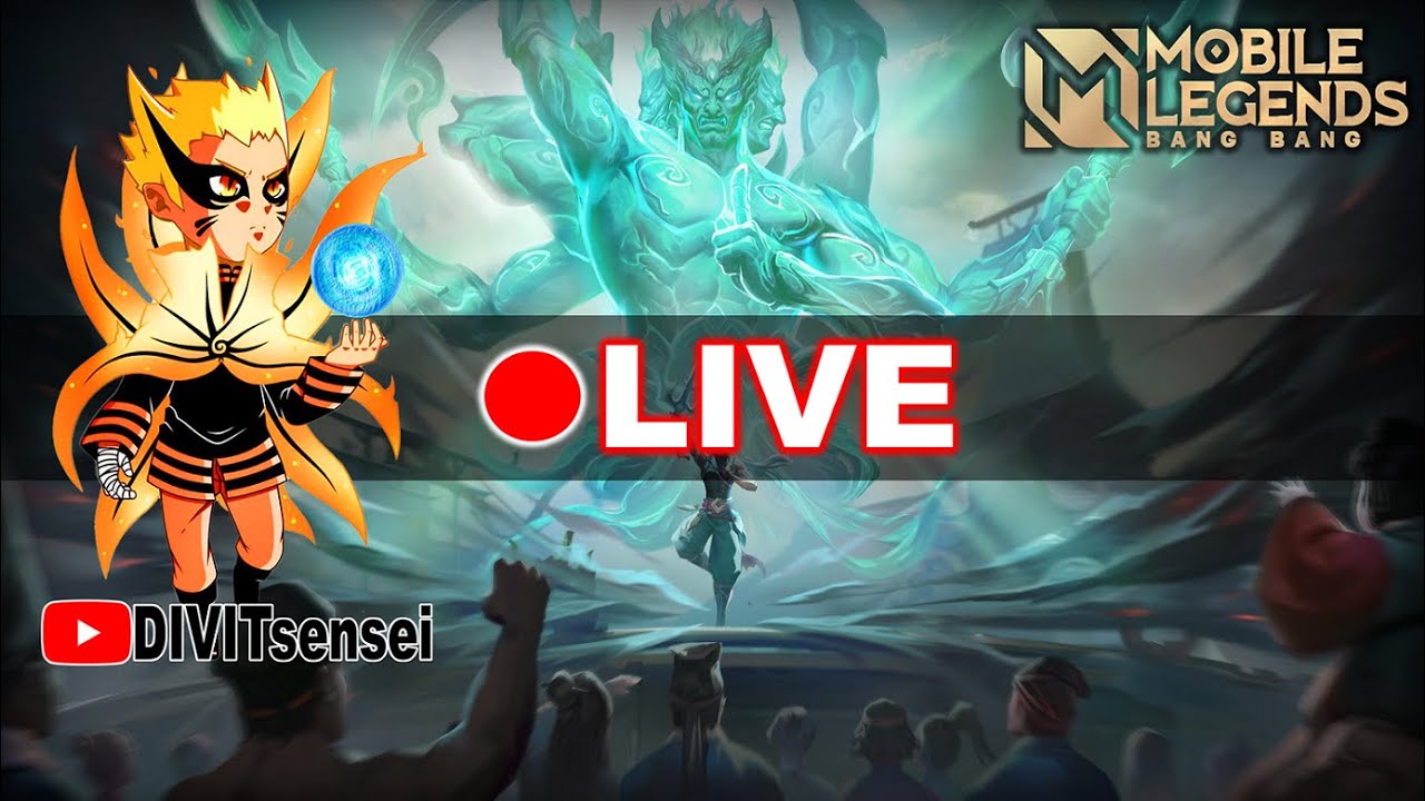 🔴 Live Now: MOBA LEGENDS X NARUTO | Join the Action with DIVITsensei!
