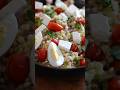 Repas salade parfaite pour les beaux jours  #recette #recetterapide #cuisine #recettefacile