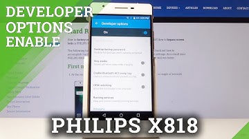 How to Activate Developer Options in PHILIPS X818 - Developer Features