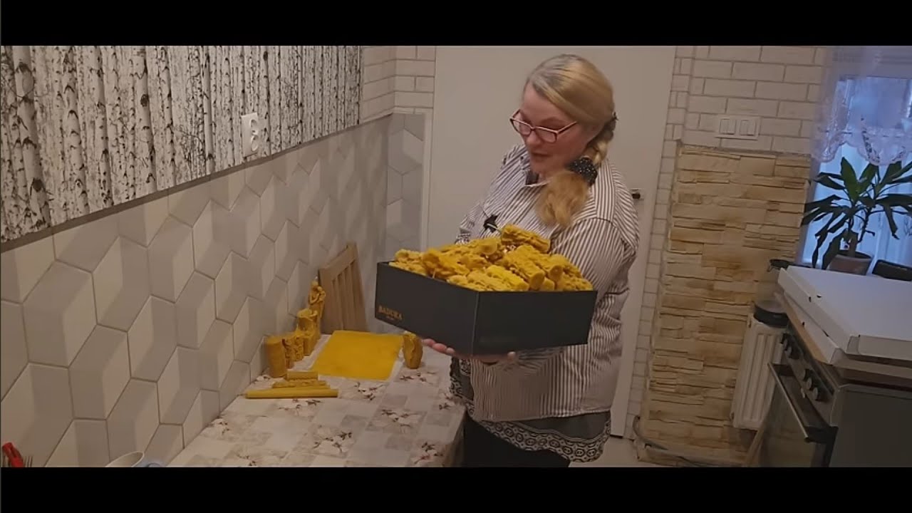 Odlewamy świece woskowe - zdrowie prosto z ula