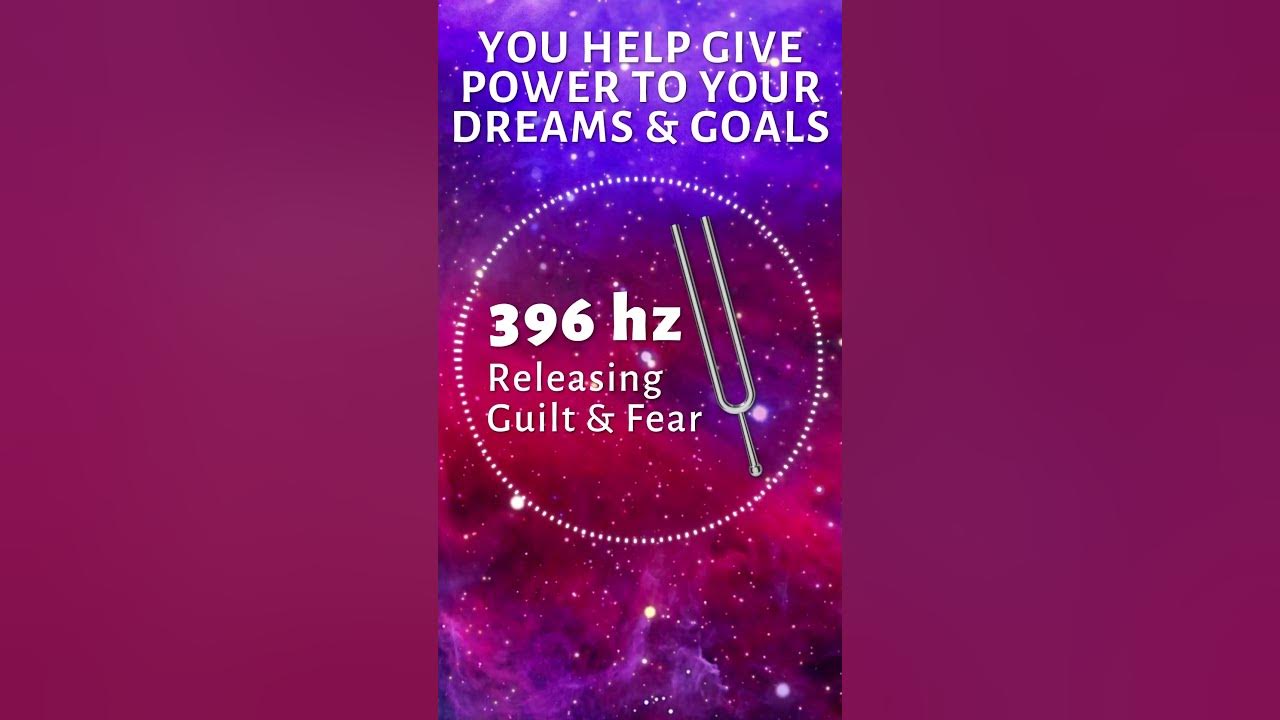 396 Hz Tuning Fork to Release FEAR and Guilt #shorts