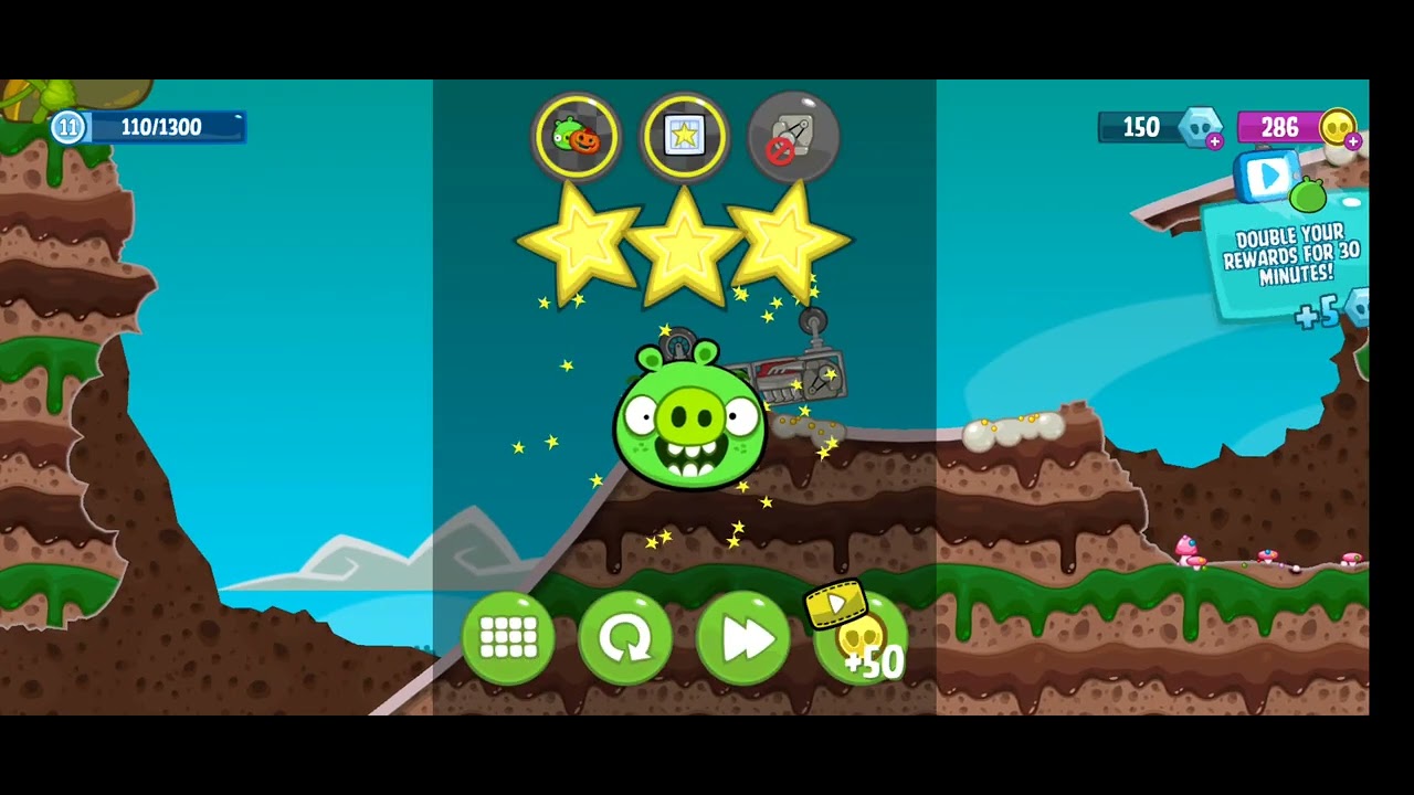 Игровой процесс Bad Piggies