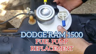 1999 Dodge Ram 1500 fuel pump replacement