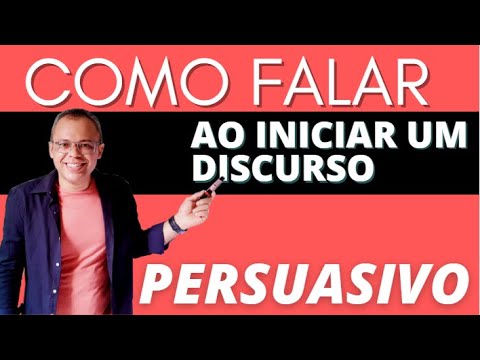 Vídeo: Como Tornar Seu Discurso Competente E Bonito