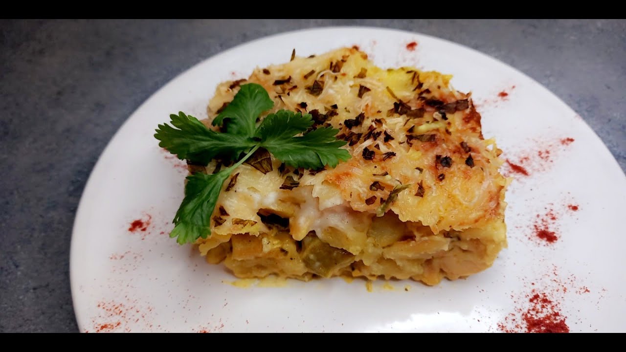 gratin de poulet كرتان الدجاج والبطاطس بالبيشاميل بطريقة جديدة لذيذ بزااف كأقتراح لوجبة غداء أو عشاء