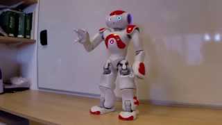 NAO Robot Reciting Miley Cyrus and Trip Lee