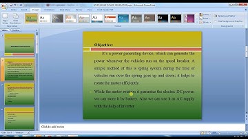 IEEE 2014 MECHANICAL SPEED BRAKE POWER GENERATOR