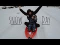 SNOW DAY  + VDAY VLOG | Madeline Dominguez