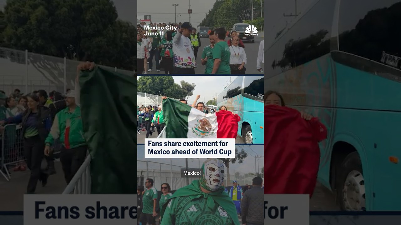 Fans share excitement for Mexico ahead of World Cup
