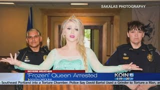 Celebrity Frozen queen "arrested" Profile