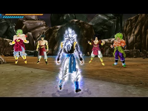 ゴジータSSJ４身勝手の極意 VS ブロリー全ての進化『ドラゴンボール ゼノバース2 MOD』