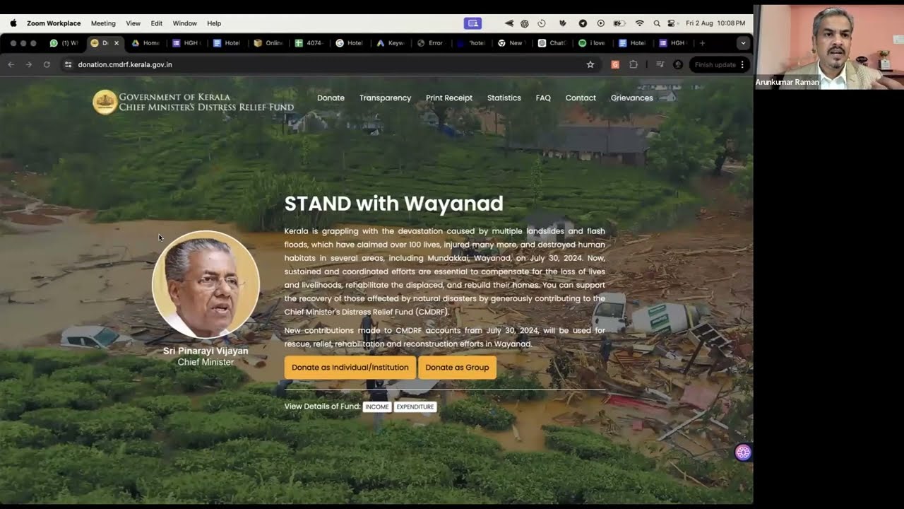 Hotel Growth Hub: Requesting Hoteliers To Contribute For Wayanad Landslide Relief