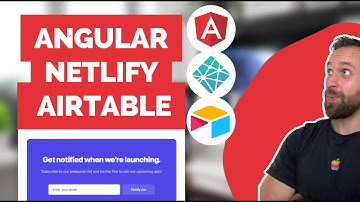 Angular Landing Page with Airtable Integration and Netlify Functions