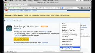Mac OS: How to use Free Proxy List Extension, Fresh proxy list
