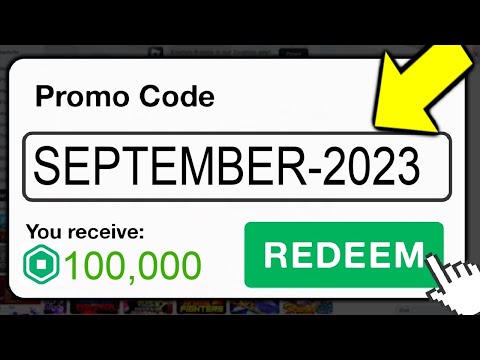 This *SECRET* Promo Code Gives FREE ROBUX! (Roblox September 2023)