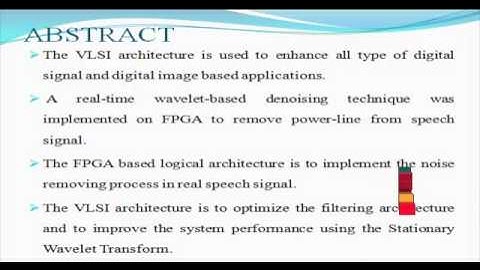 Final Year Projects 2015 | FPGA Implementation of Hearing Aids using Stationary