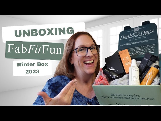 Fab Fit Fun Unboxing / Winter Box 2023 / #FabFitFunPartner 