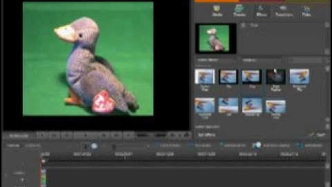 Adobe Premiere Elements 4.0 : Green Screen