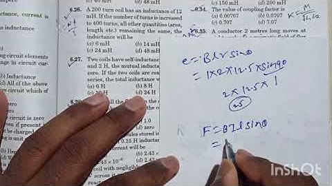 Lect-28, Chapter-6,(Q 35 to 40) R.K.Rajput book, electromagnetic induction