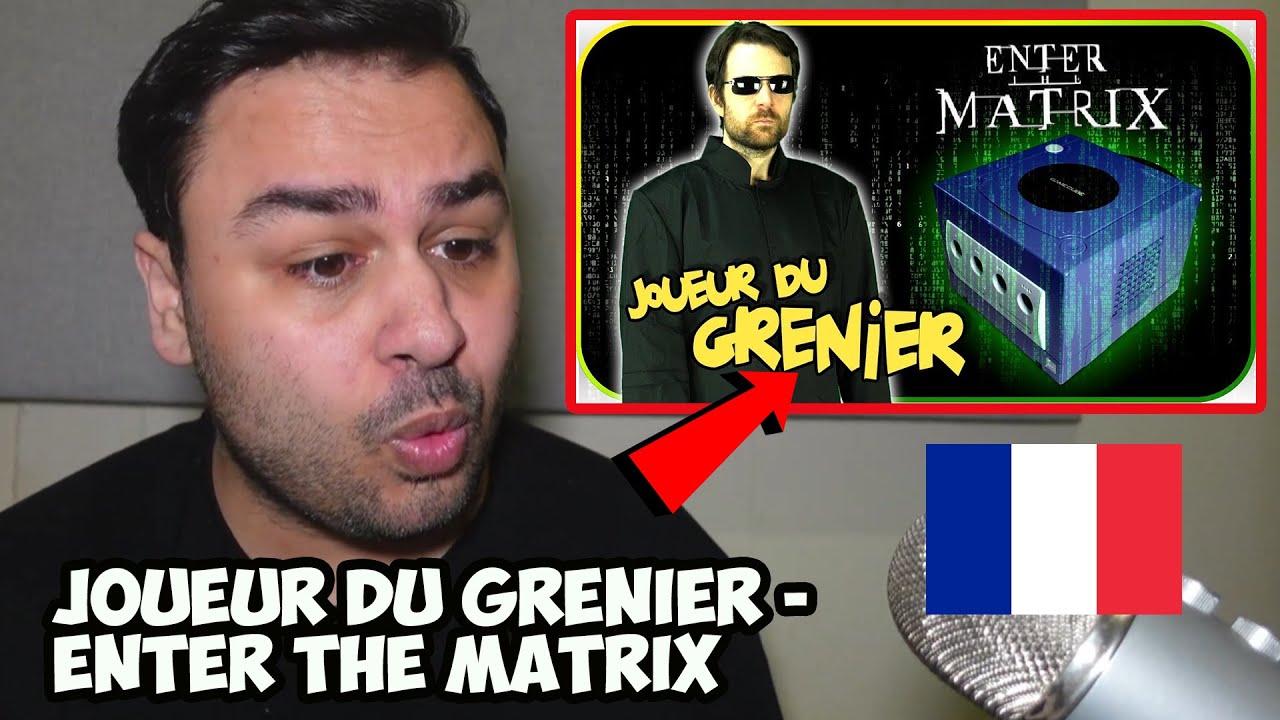 British Reaction To Joueur du grenier - ENTER THE MATRIX