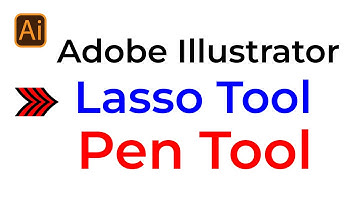 how to pen tool and lasso tool in adobe illustrator bangla tutorial Par-4