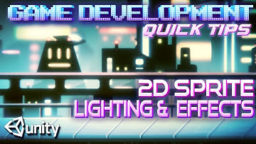 Unity 2D lighting & post processing effects - IN LESS THAN 5 MINUTES - Unity tips #2