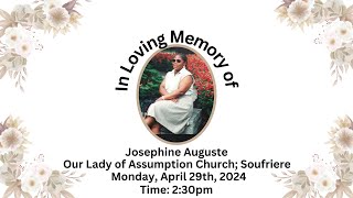 Funeral Service for the Repose of the Josephine Auguste