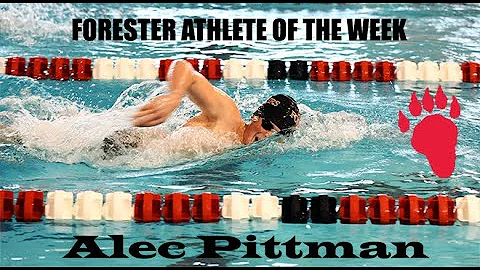 Forester Athlete of the Week Alec Pittman 2/6/20