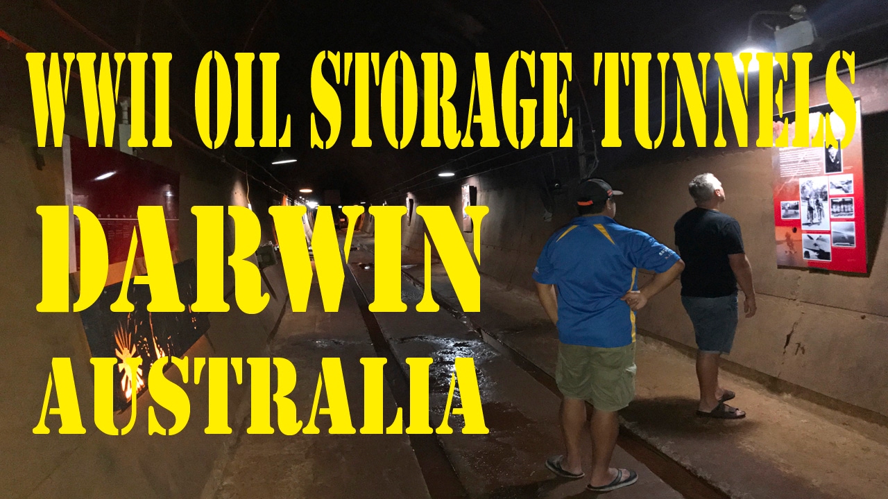 WWII Oil Storage Tunnels Darwin Australia YouTube