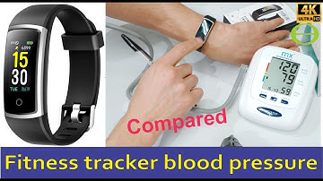 Fitfort (Amazon) fitness tracker blood pressure compared to clinical blood pressure machine.