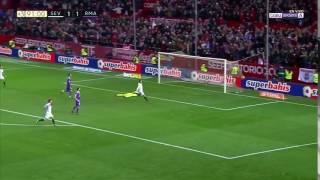 Stevan Jovetic Amazing Winning Goal Hd Sevilla Vs Real Madrid 2 - 1