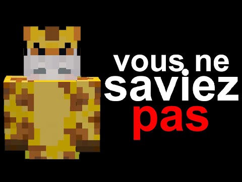 Je vous en ai jamais parlé