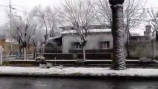 Primera nevada en Maggiolo Sta Fe Argentina