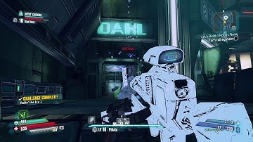 [4K] Borderlands TPS Co-op Playthrough Part 9 - Big Robot Built